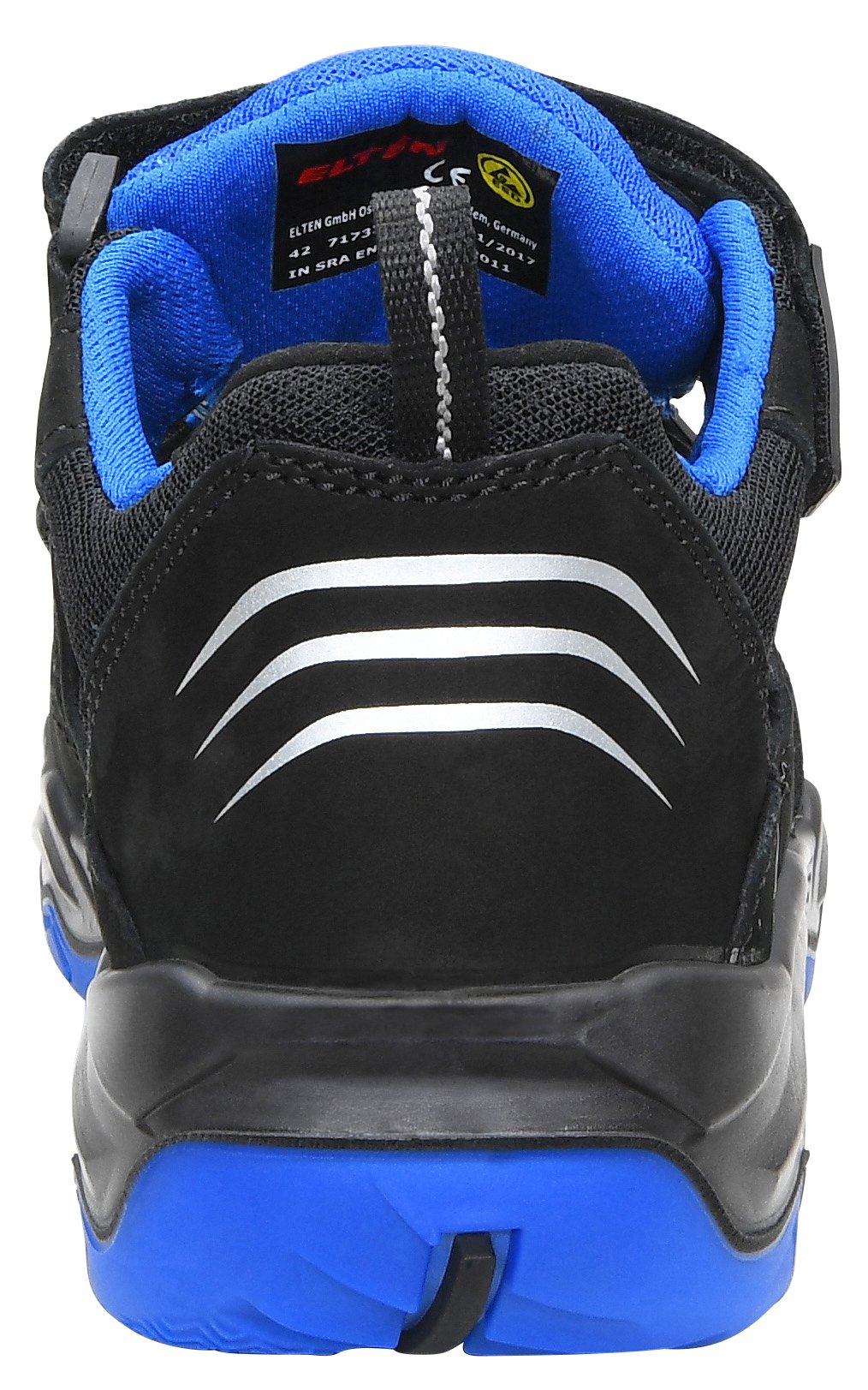ELTEN Ambition Blue Easy ESD S1 | Sicherheitsschuhe für Damen & Herren, Stahlkappe, leicht, atmungsaktiv, Gr. 40