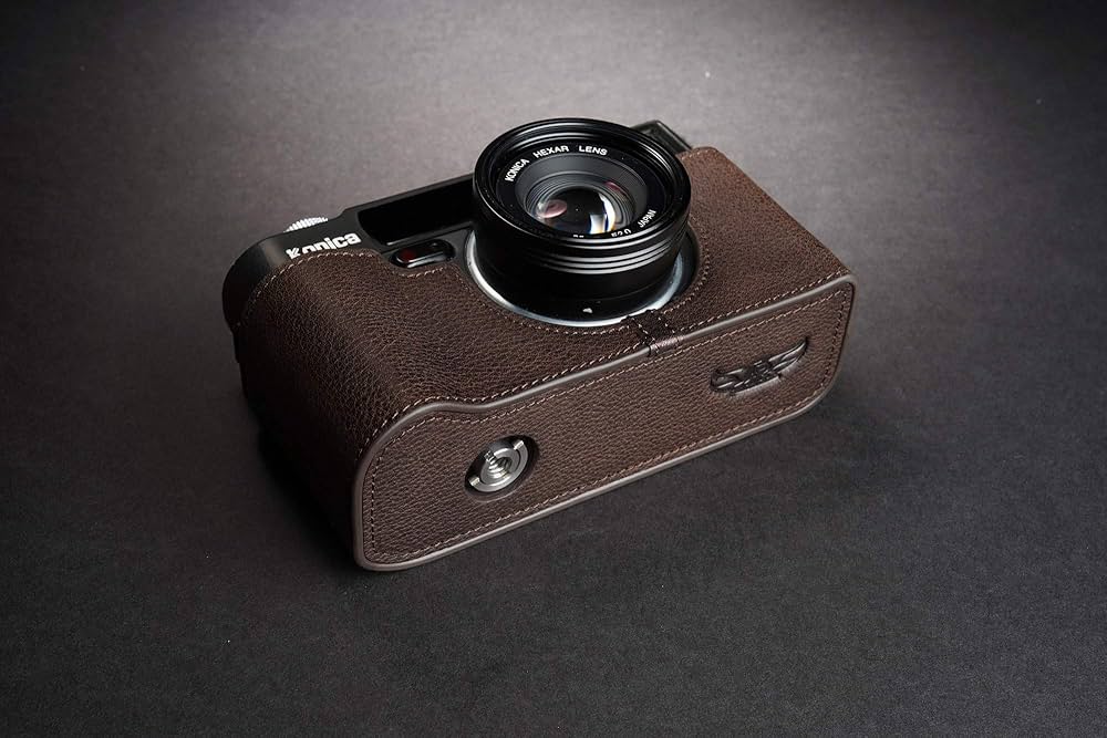 Konica コニカ HEXAR RF用 純正革ケース CARF-00 A-16 Konica コニカ HEXAR RF用 純正革ケース CARF-00 A-16