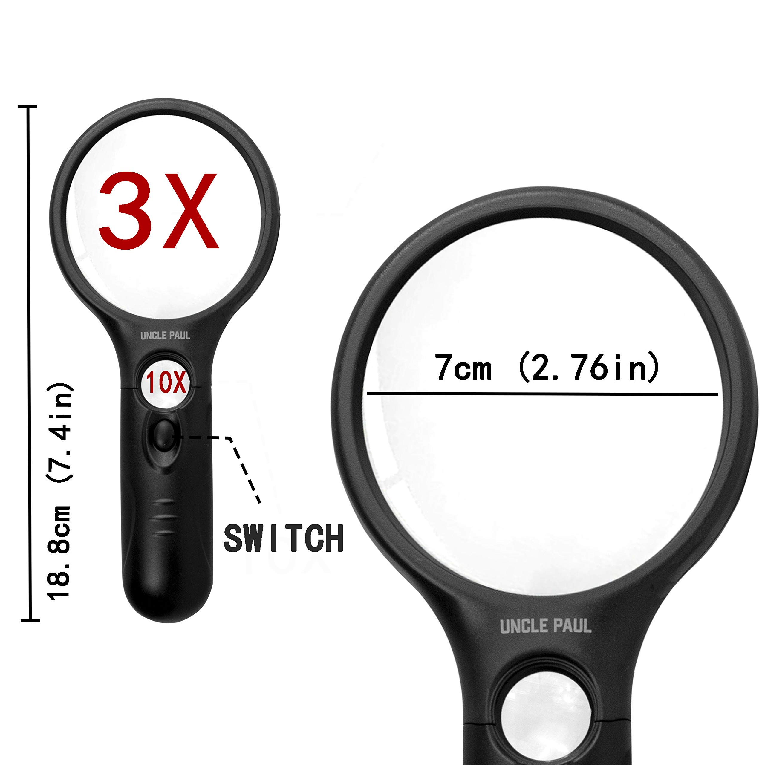 拡大鏡 クリーニングクロス付き