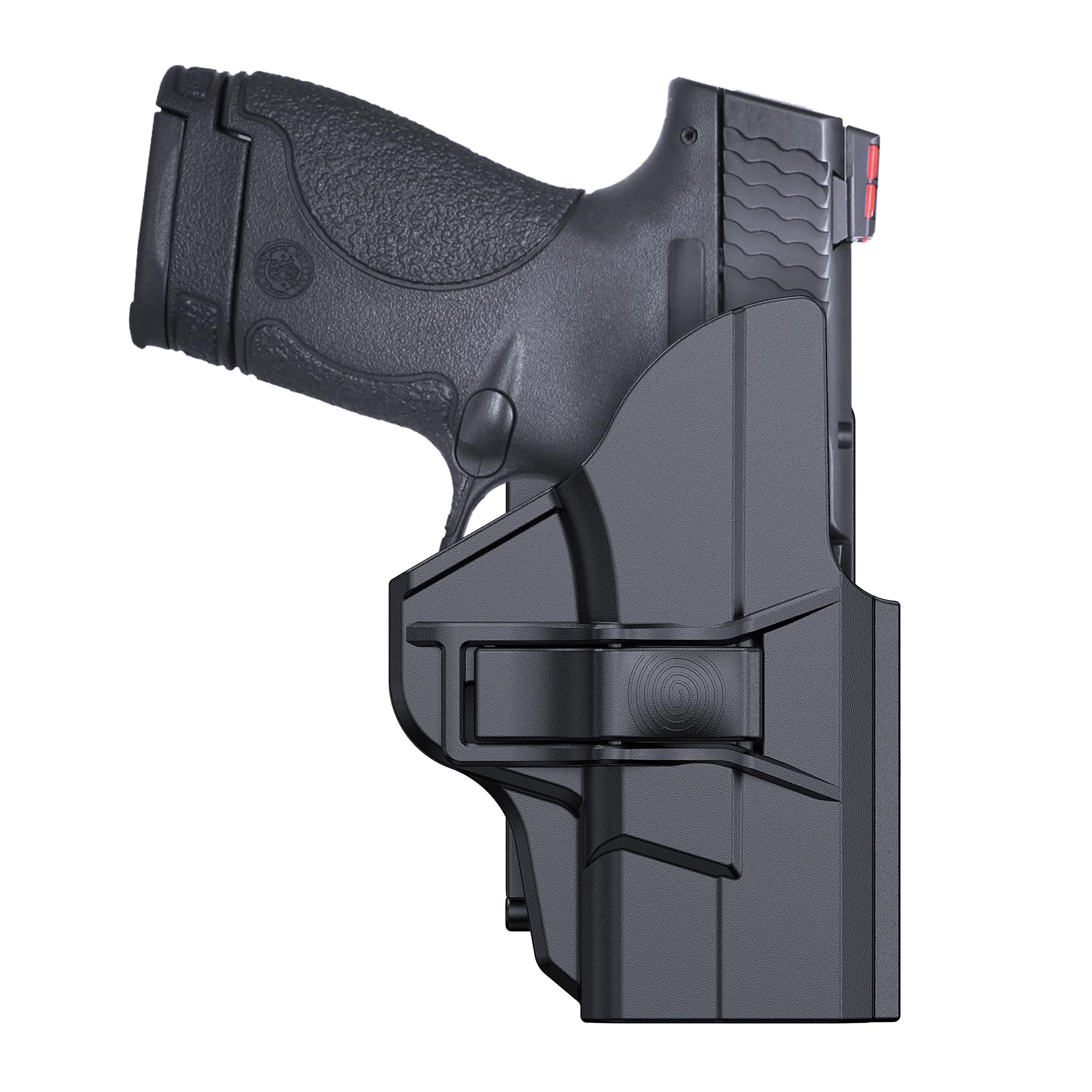 S&W M&P Shield/Shield Plus OWB Holster, Forefinger Release, Right-Hand, 9mm/.40, 3.1'' Barrel