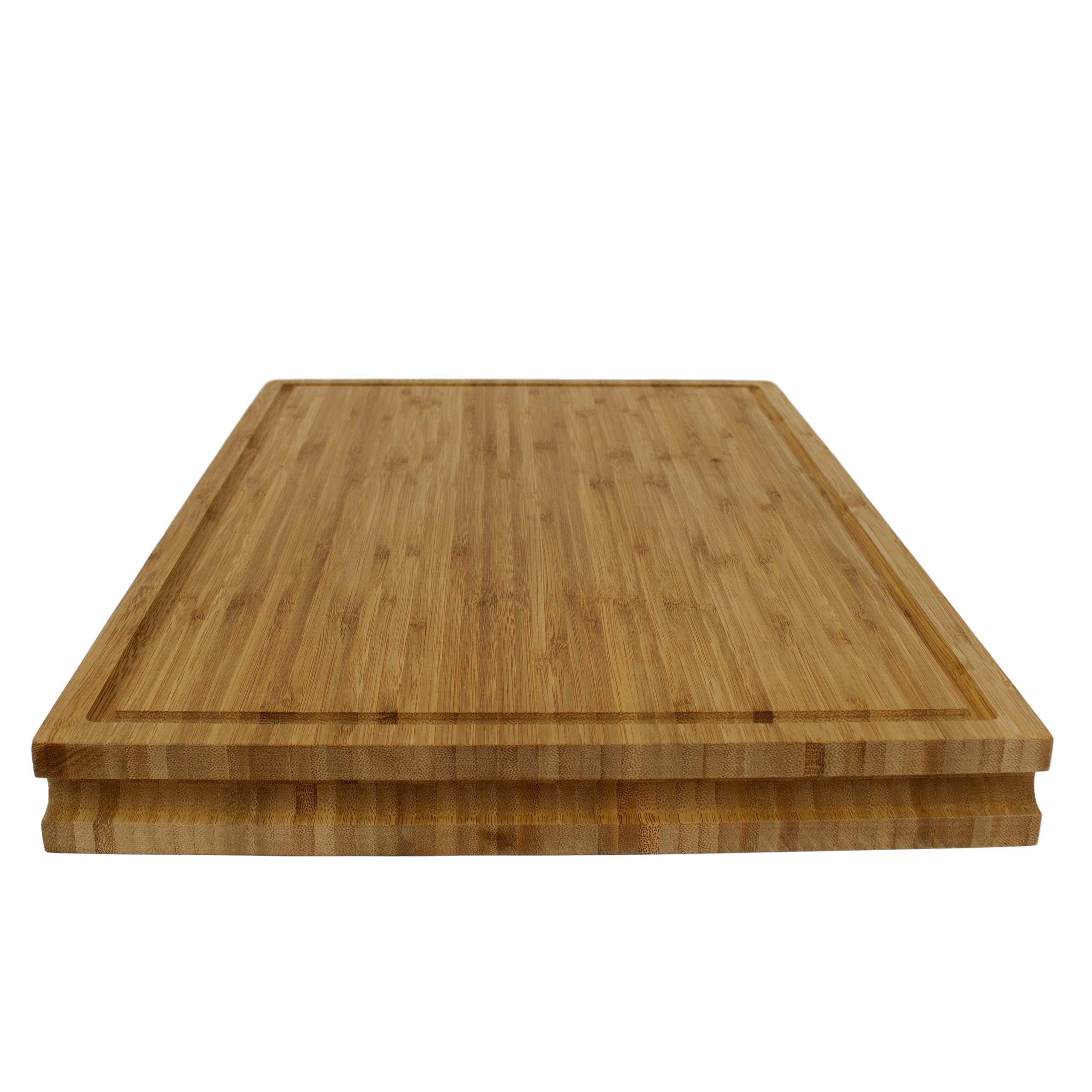 cleenbo Schneidbrett Bambus mit Saftrille und Griffrille, groes Holz  Kchenbrett beidseitig nutzbar aus geltem formstabilen Bambus massiv,  Holzbrett Mae: 50 x 33 x 4 cm : Amazon.de: Kche, Haushalt & Wohnen