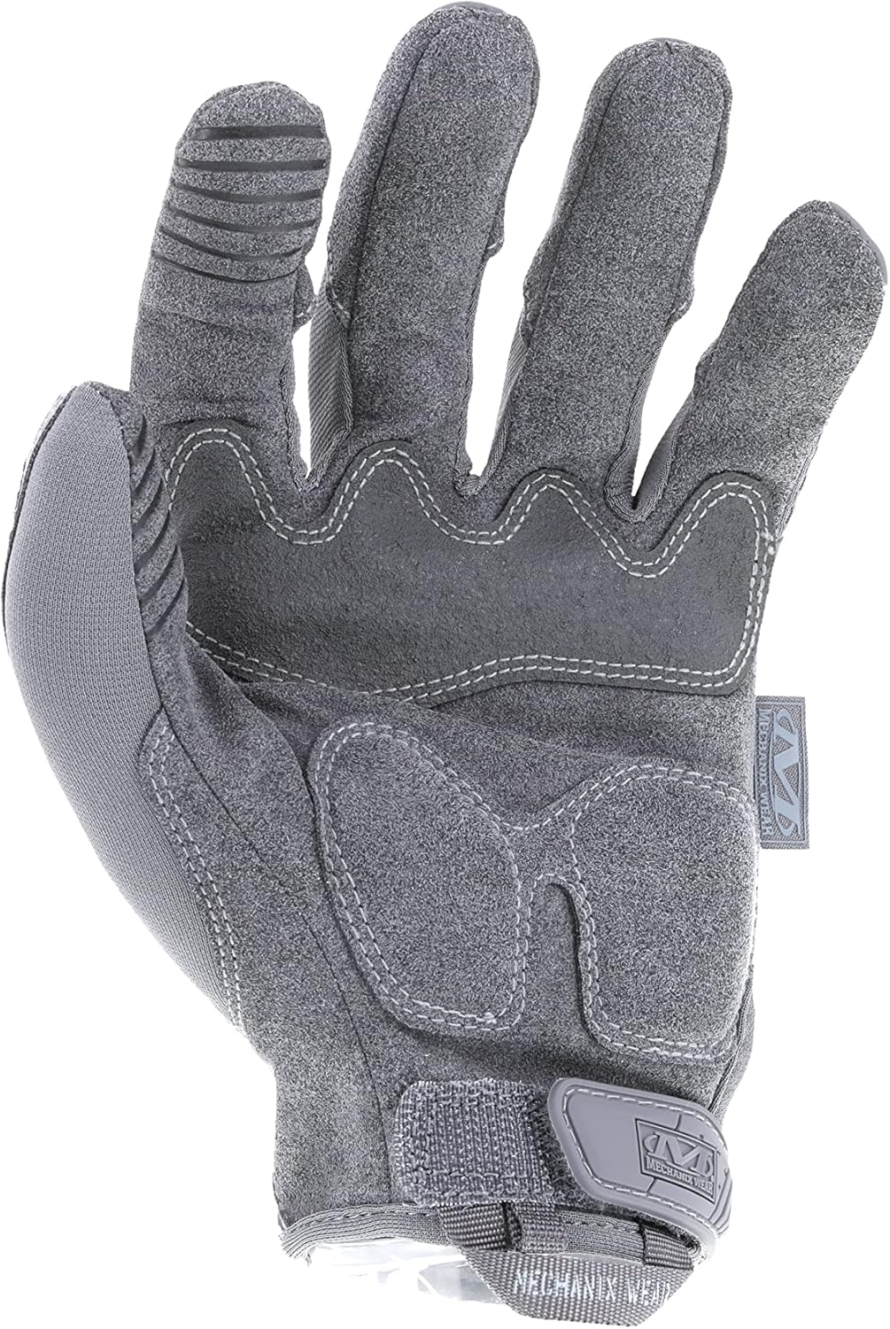 Mechanix Wear: M-Pact Tactical Gloves with Secure Fit, Touchscreen Capable Safety Gloves for Men, Work Gloves with Impact Protection and Vibration Absorption (Grey, XX-Large) - Image 8