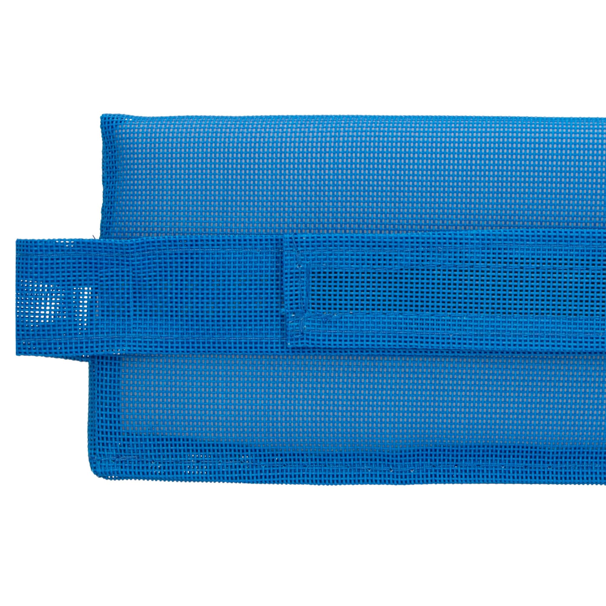 Coussin Amovible Pour Chaise De Plage Aktive - Bleu, 35 X 14 X 5 Cm - Textilène - Bande Velcro Réglable