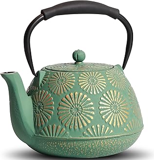 MILVBUSISS Sakura Cast Iron Teapot