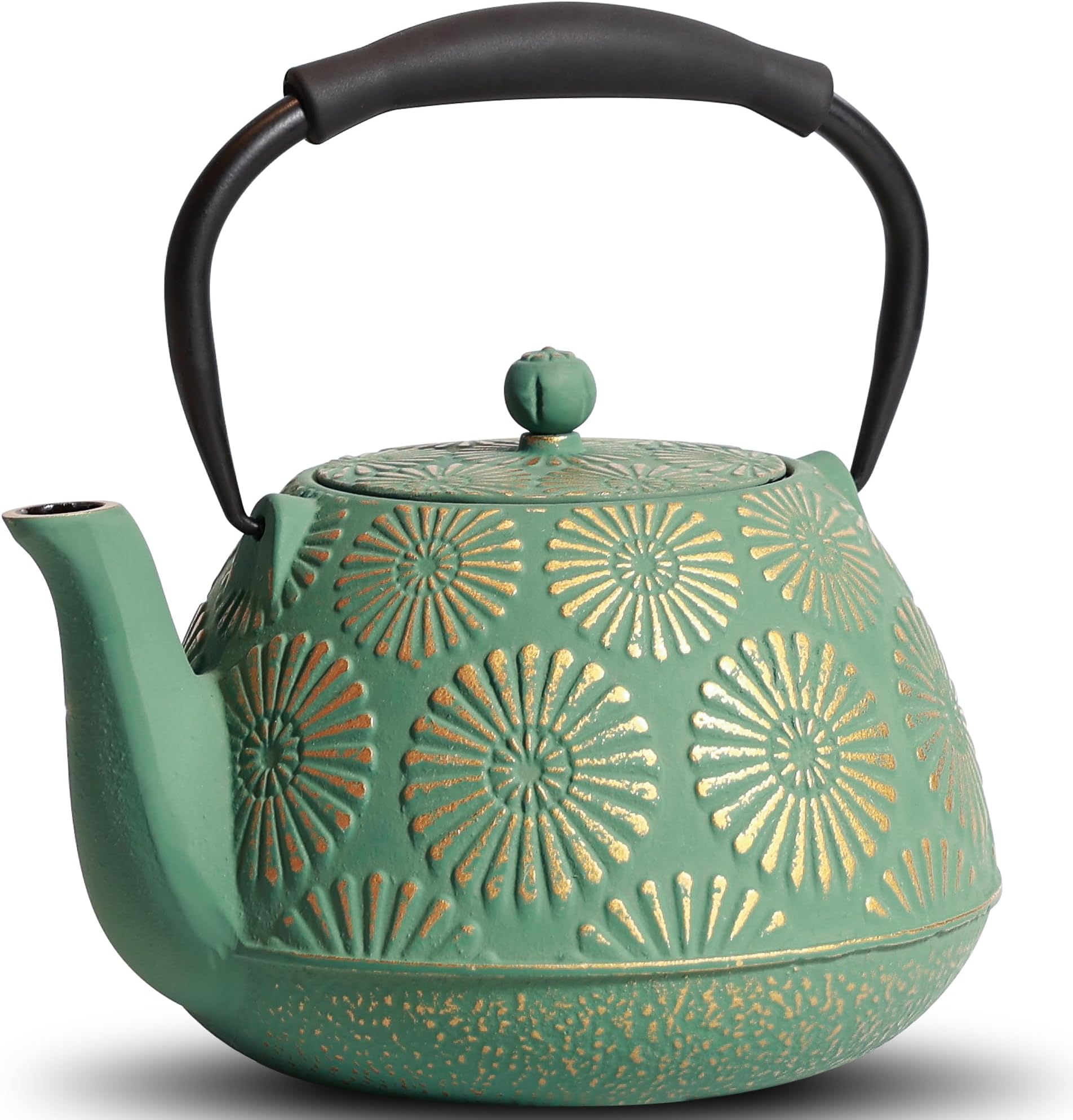 MILVBUSISS Sakura Cast Iron Teapot