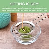 Vista 7 de Juego de Batidor Matcha, Batidor Matcha, Juego de Matcha, Batidor de Bambú, Kit Matcha, Agitador Matcha Chasen, Hecho de 100% Bambú Natural, Durable