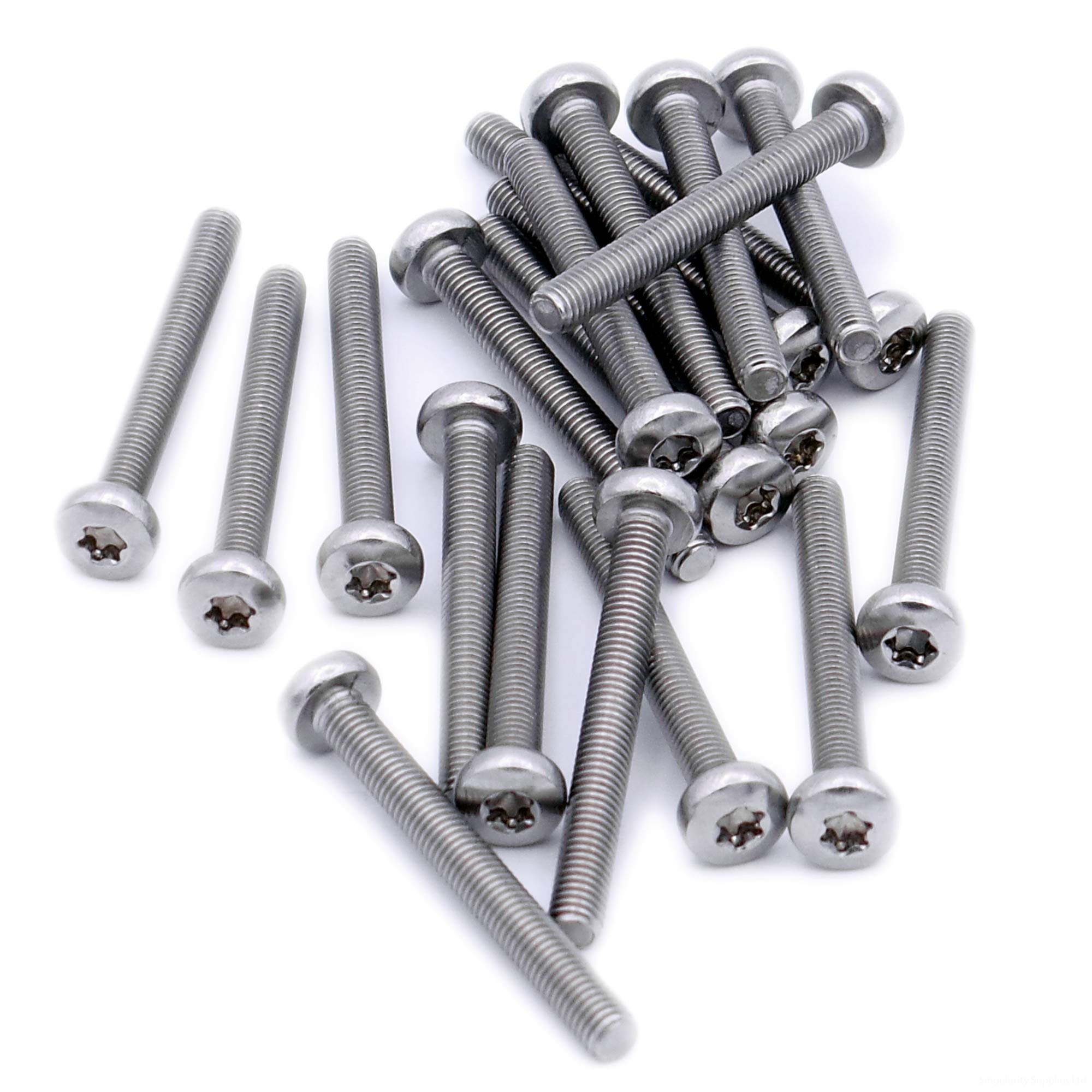 Singularity Supplies M5 (5Mm X 35Mm) Tx Pan Machine Screw (Bolt) - Stainless Steel (A2) (Pack Of 20)