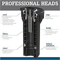 Vista 7 de Orbit 54527 Rociador profesional de 4 pulgadas con boquilla de patrón medio