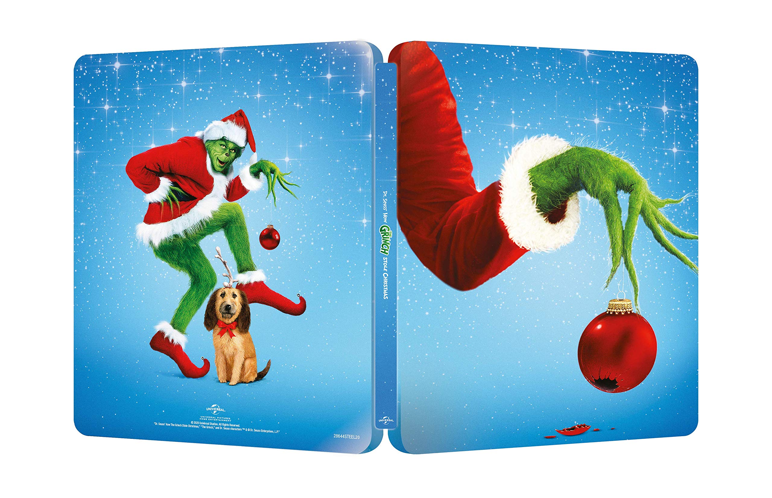 How the Grinch Stole Christmas 4K UHD Steelbook 20th Anniversary [Blu
