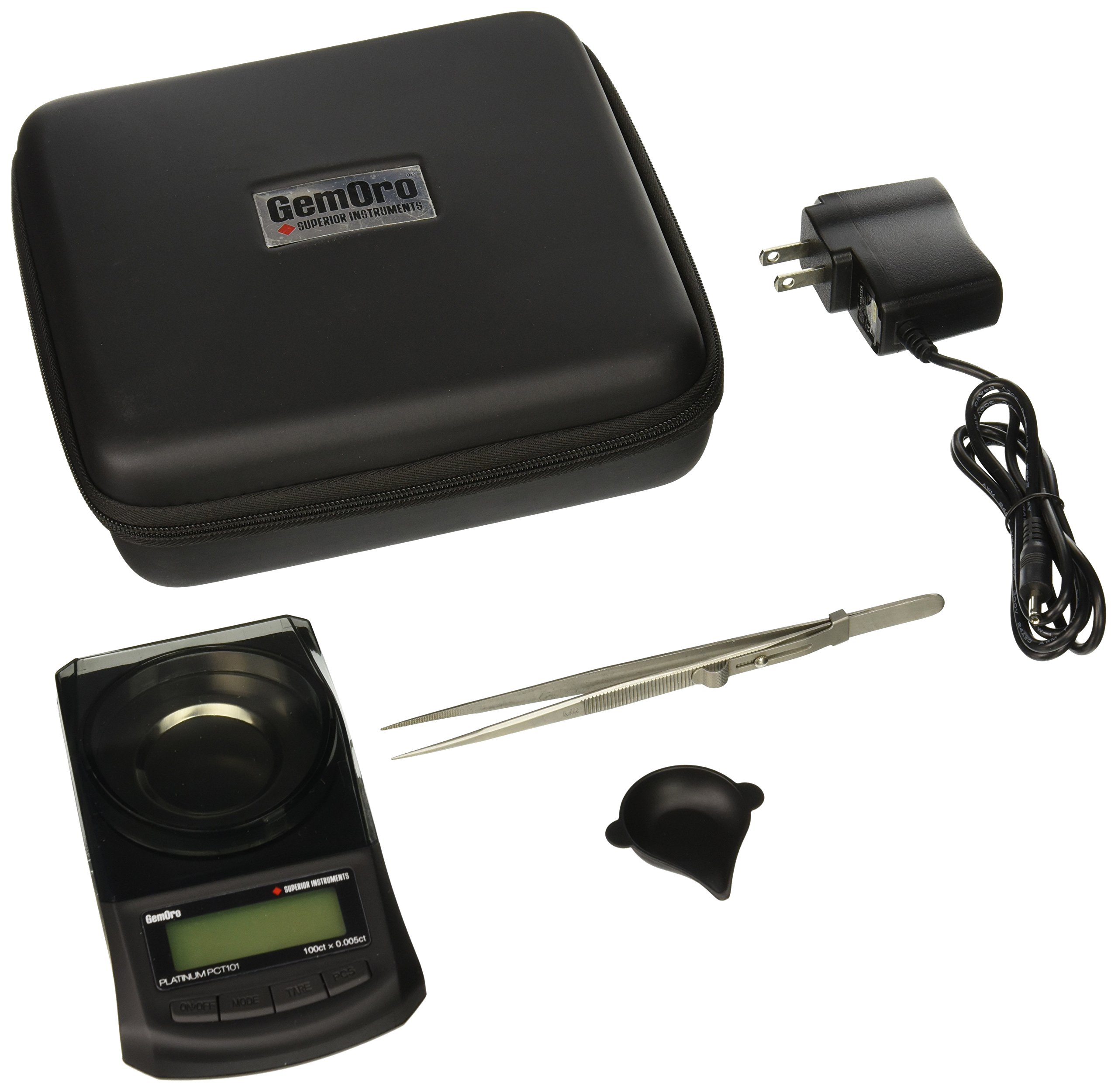 GemOroGemOro Platinum PCT101 Carat Scale (100ct x 0.005 ct, g, dwt, oz, ozt and gn)