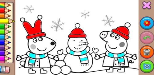 Kids Coloring book pigpagpig 2021