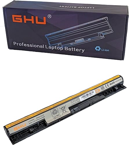 GHU Nueva batería L12L4A02 L12L4E01 L12M4A02 L12M4E01 L12S4A02 L12S4E01 compatible con Lenovo IdeaPad G400S G405S G410S G500S G510S S411 0P S51 0P