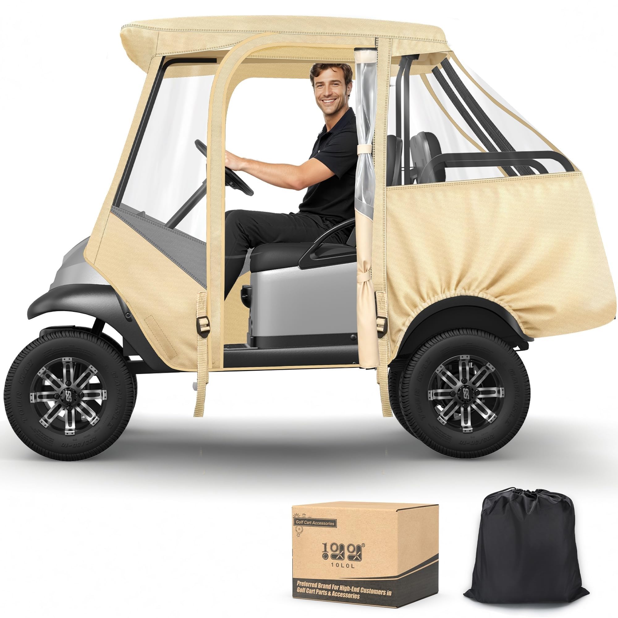 10L0L Housse de Voiture de Golf pour Voiture de Golf