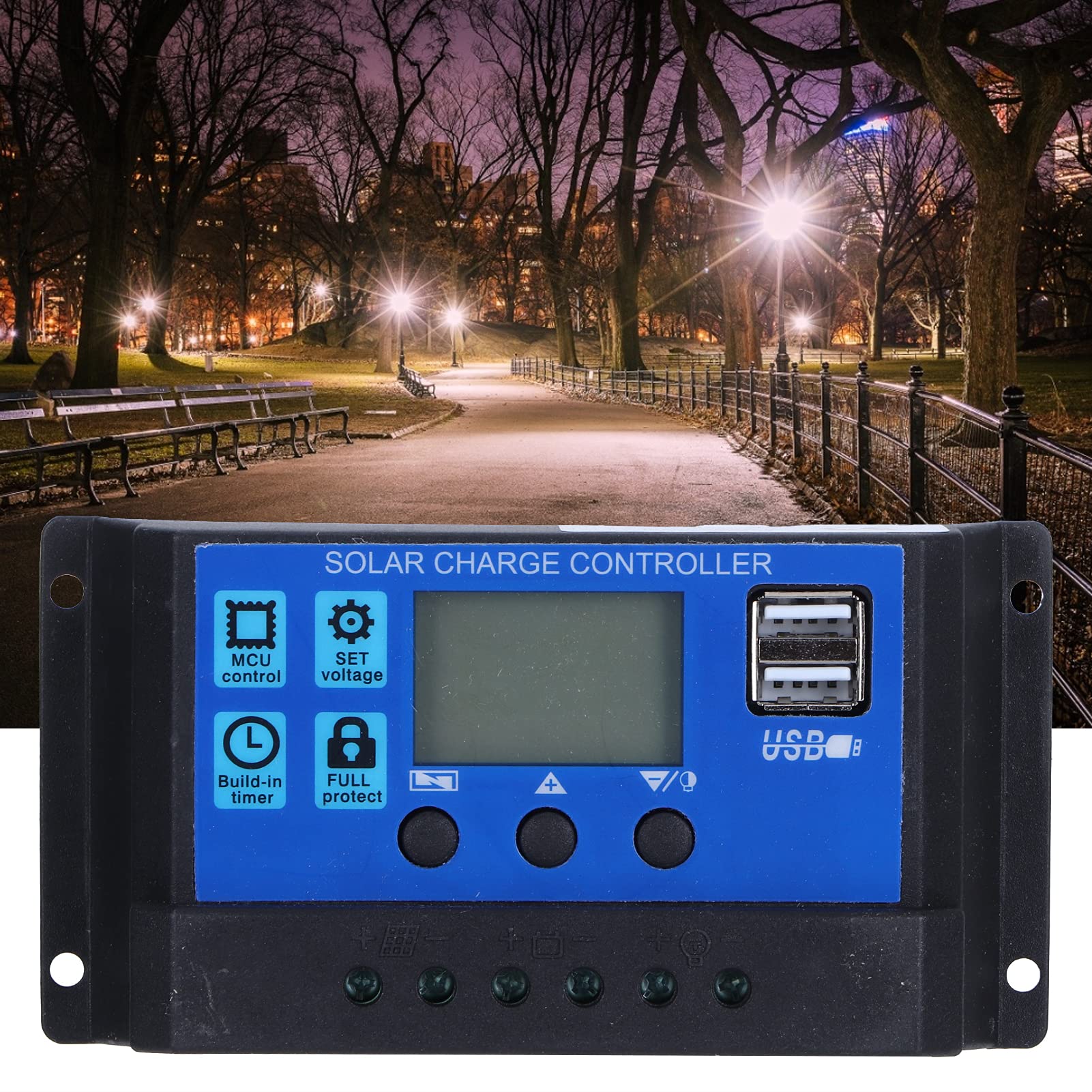 CHICIRIS Kit Pannello Solare, Modulo Fotovoltaico in Polisilicio da 50 W 18 V con Regolatore di Carica Solare per Camper, Auto, Moto