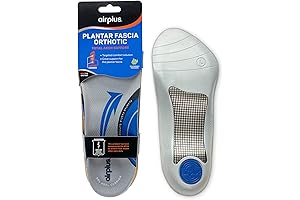 Airplus Plantar Fasciitis Orthotic Shoe Insoles: Enhanced Comfort and Pain Relief