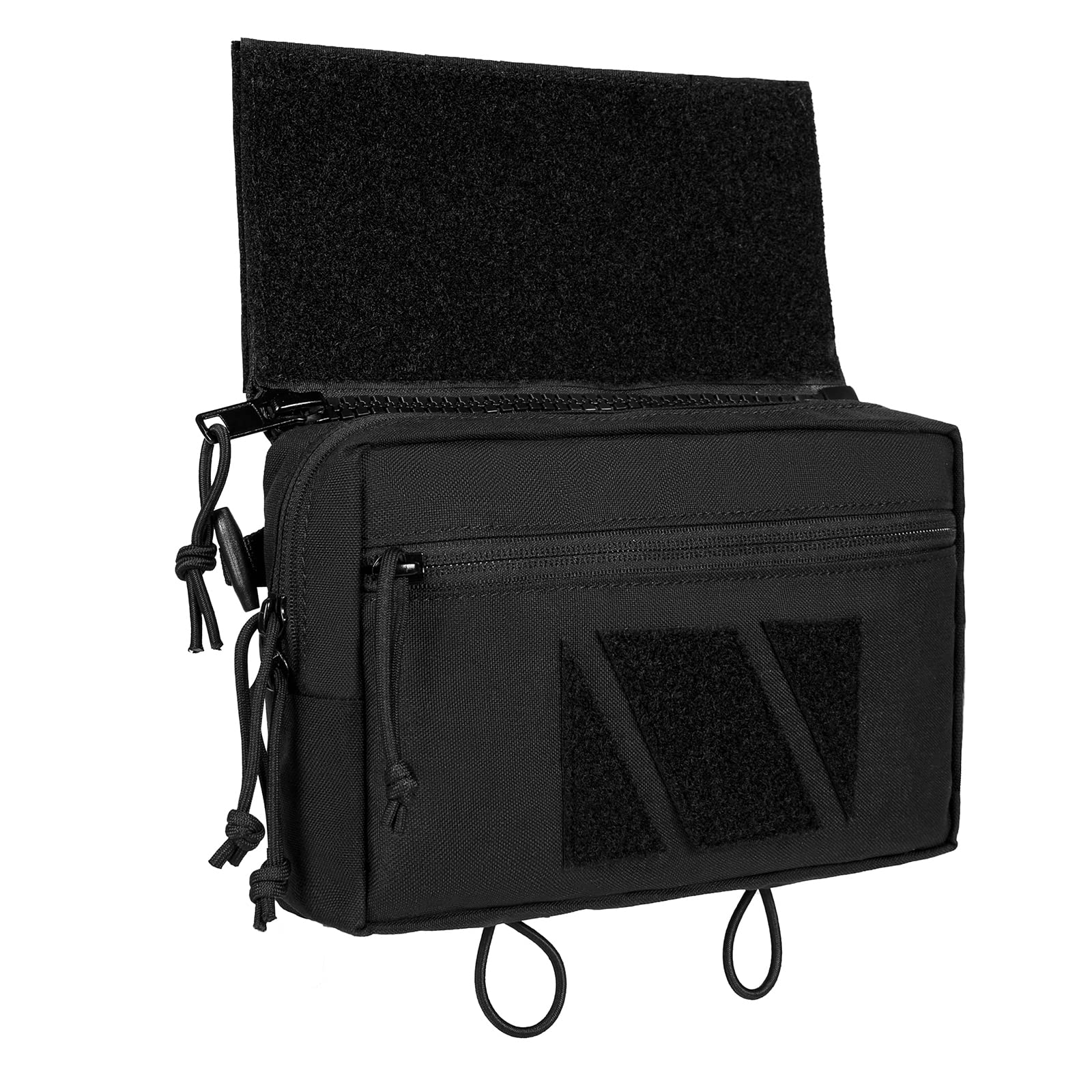 OneTigris Torba Drop Down, Plus 1S IFAK Pouch, organizer z przodu na kamizelkę taktyczną, kieszeń na płyty, torba pierwszej pomocy, na kemping, do samochodu, plecaka Airsoft