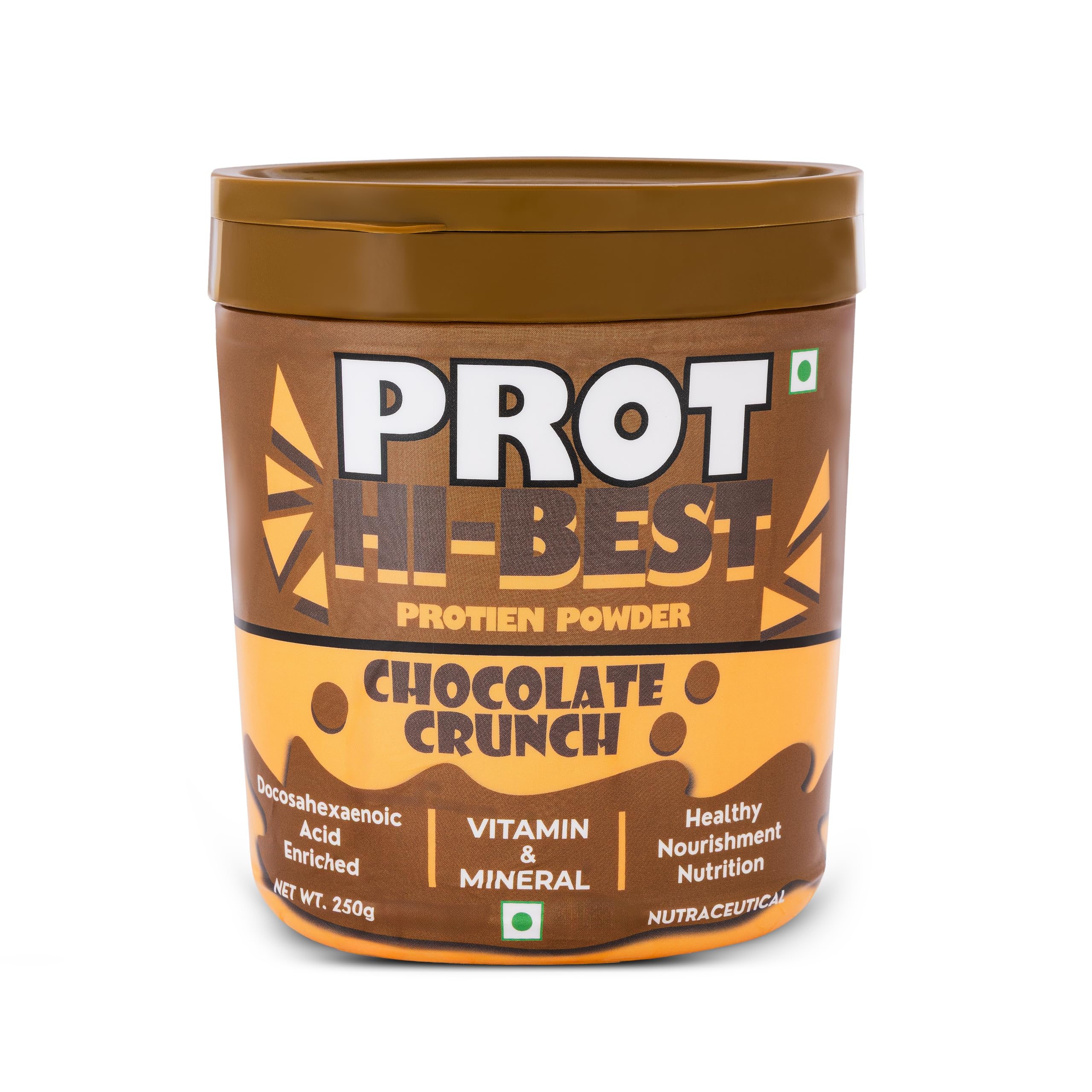 Prot Hi-Best Chocolate Crunch Protein Powder for Kids, 250g, with DHA, Multivitamins and Multiminerals, Lactose Free-image-15