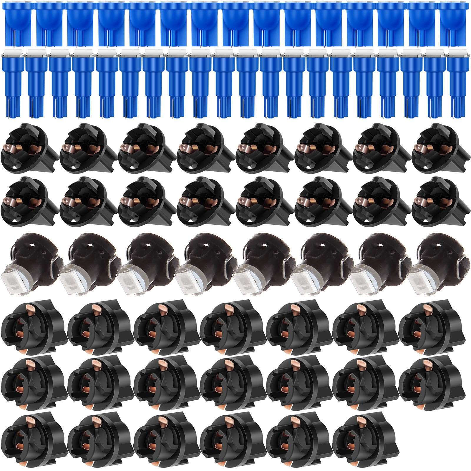 LBRST 16 x T10 6-3020-SMD Blue 168 192 193 259 Instrument Lights 16 x T10 168 Twist Lock Socket 20 x T5 74 73 2721 Twist Lock Socket 20 x T5 1-5050-SMD Blue 74 73 2721 Instrument Lights