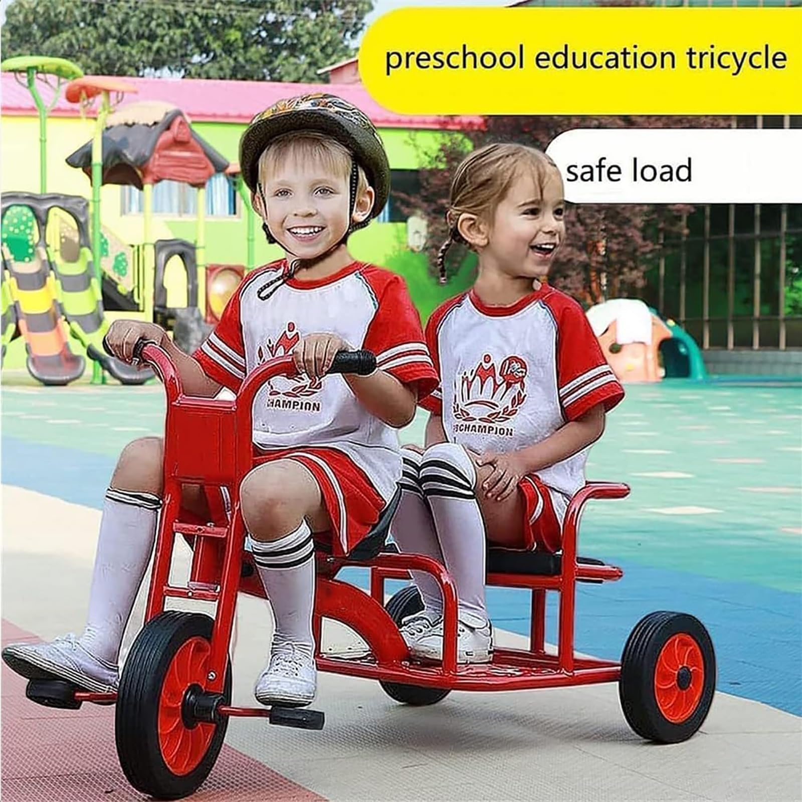 Dreirad Trike, Kinder Dreirad, 1-8 Jahre alt Fahrrad Outdoor Sport Kinderwagen Taxi Trike für Kinder, geeignet für Kindergarten, Baby Jungen Mädchen Geburtstag, Kleinkind Fahrrad Ride-on Spielzeug