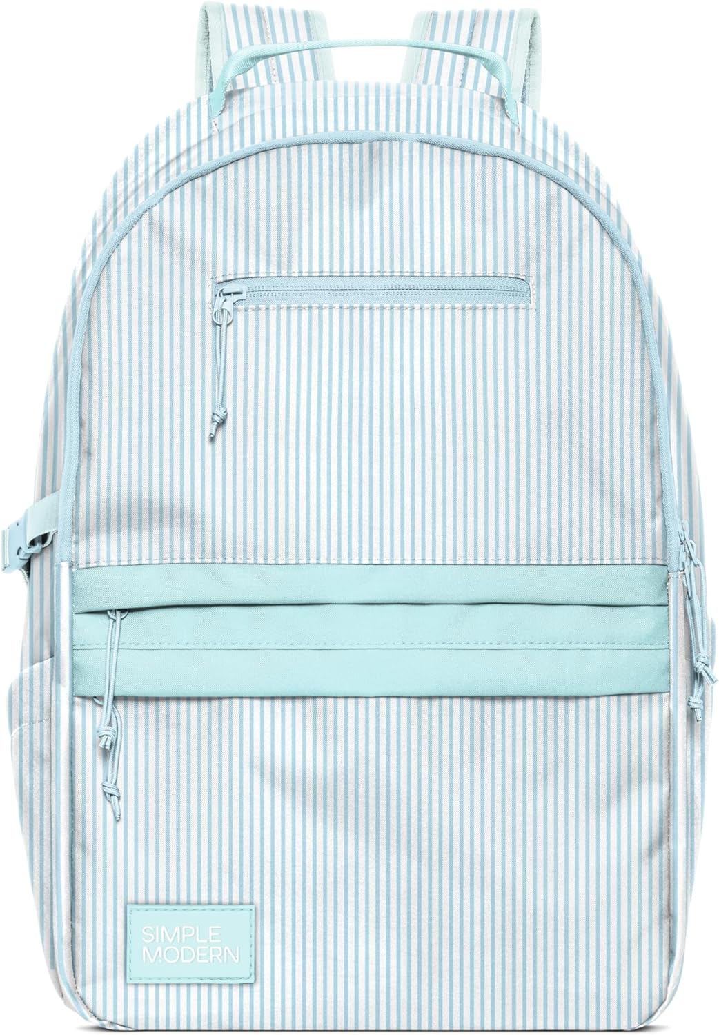 Simple Modern Ellis Backpack for School | Large 25L Elementary Middle and High School Bookbag for Kids and Teens | Girls and Boys | Seaside Stripes