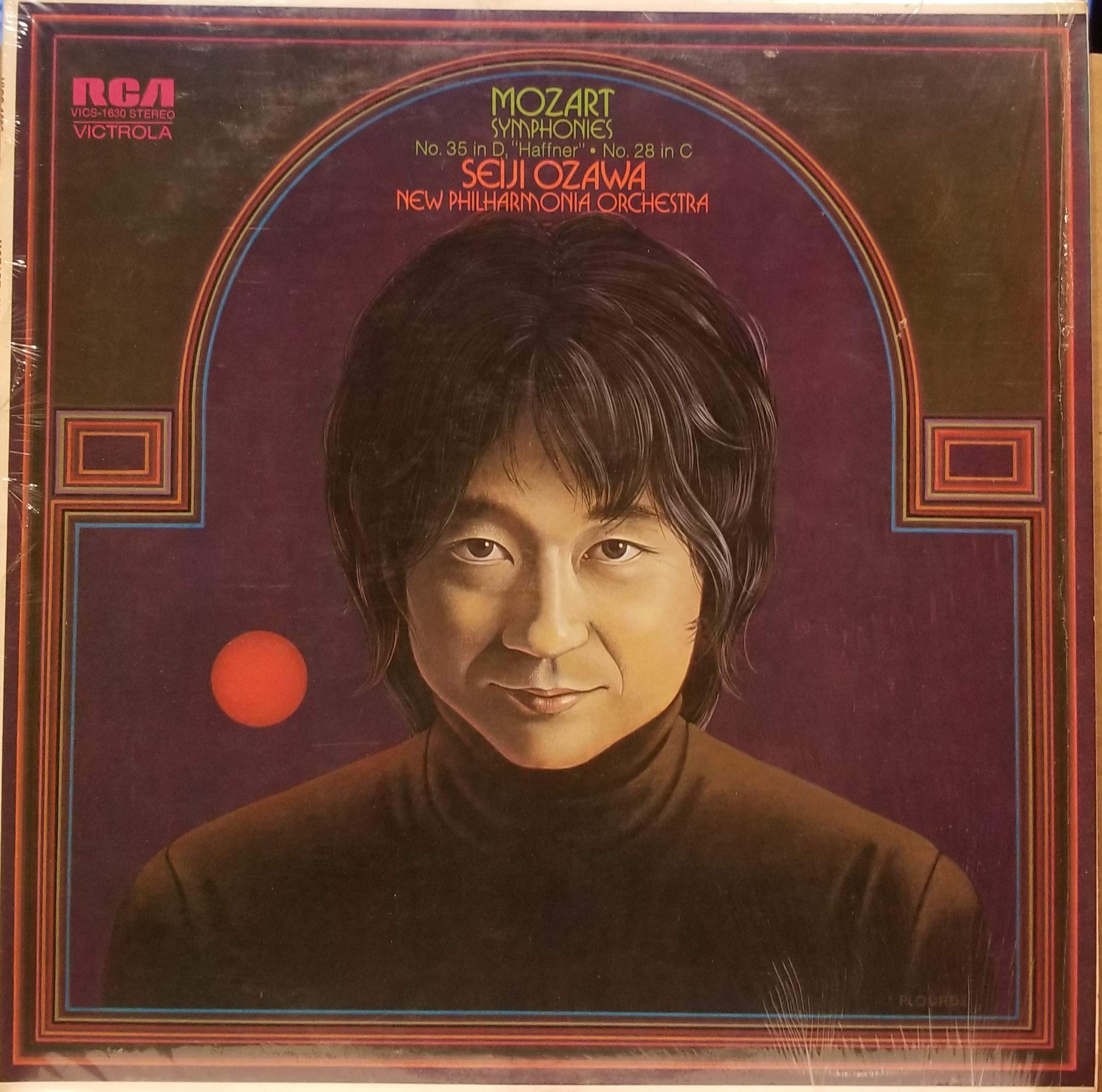 Mozart / Symphony No 35 - New Philharmonia Orchestra / Seiji Ozawa LP