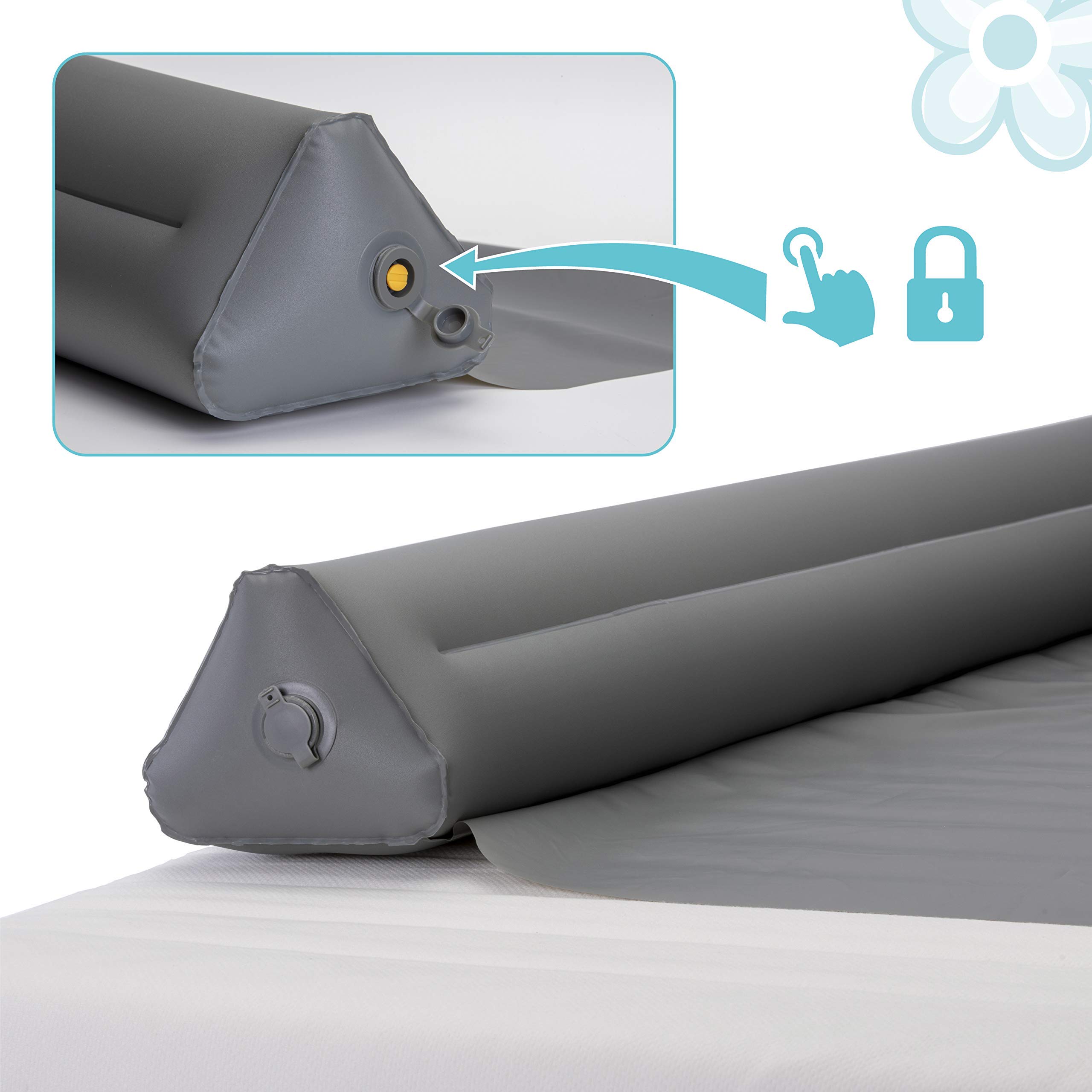 BANBALOO Inflatable Bed Bumper for Children Child Fall Protection