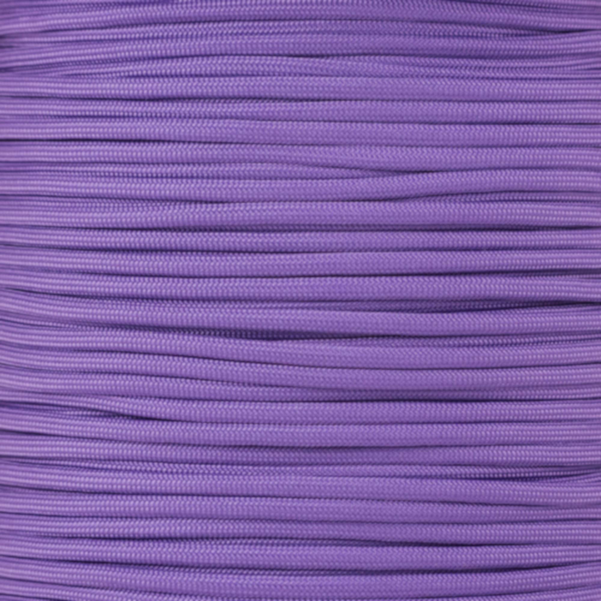 Paracord Planet Solid Color 550lb Paracord – 7 Strand Type III Nylon Cord for Indoor and Outdoor Tasks – Purple (250 ft)