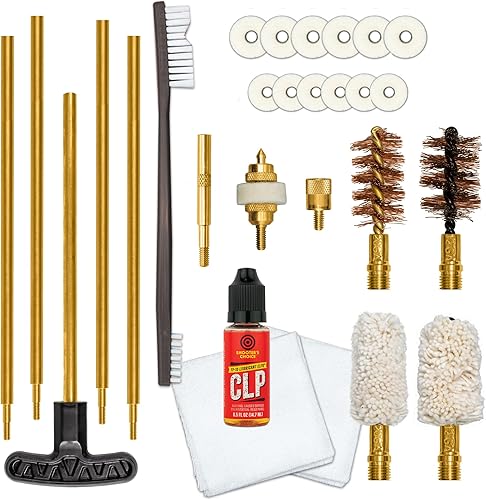 Miniatura 2 de Otis Kit de limpieza de escopeta de calibre múltiple, incluye cepillos de calibre 12 y 20, diseño portátil, herramientas (FG-SRS-MCS)