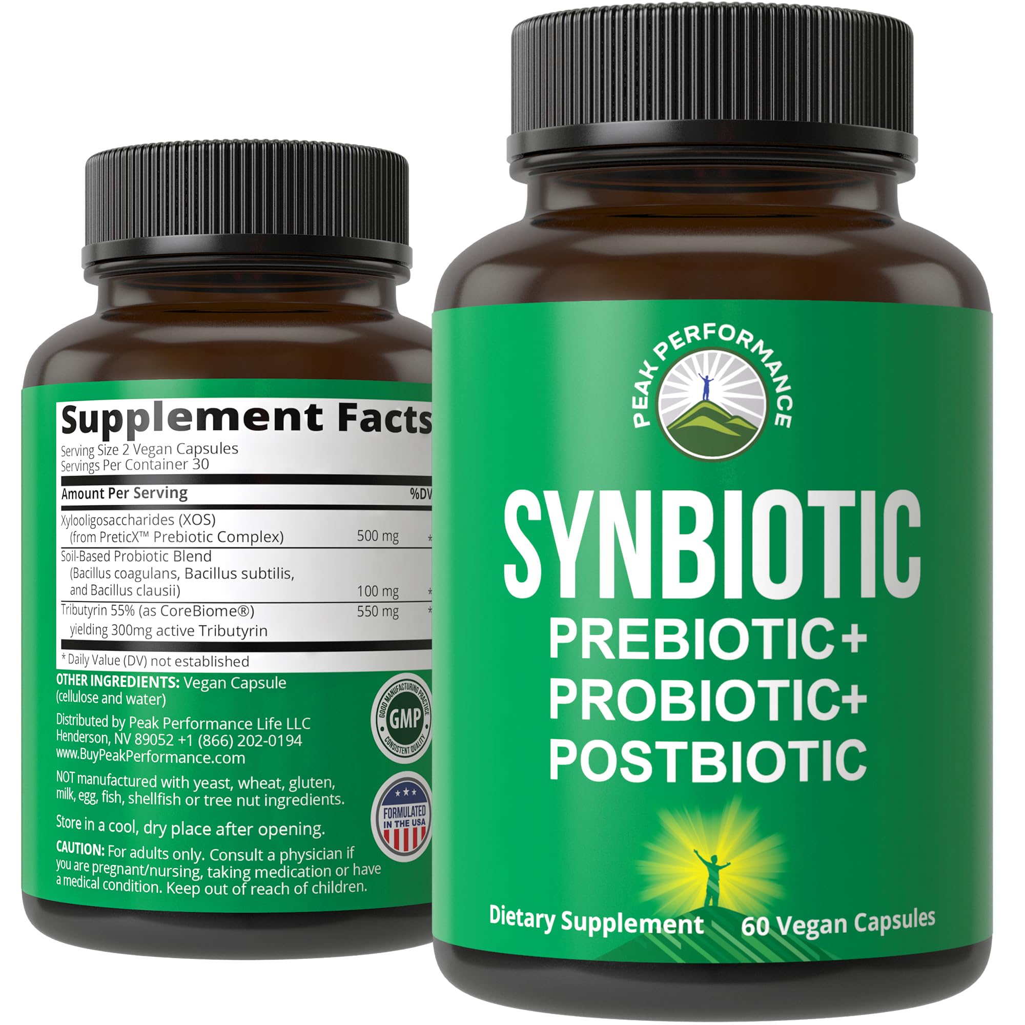 Amazon.com: Synbiotic = Prebiotic + Probiotic + Postbiotic 3-in-1
