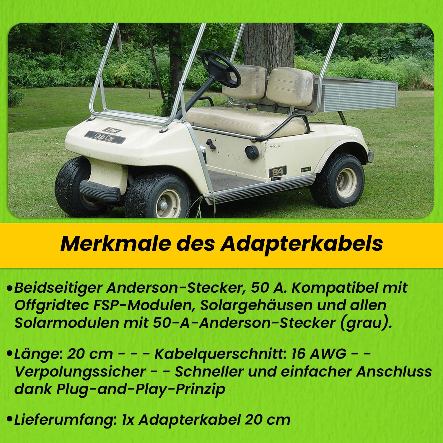 Cavo adattatore Offgridtec 20 cm