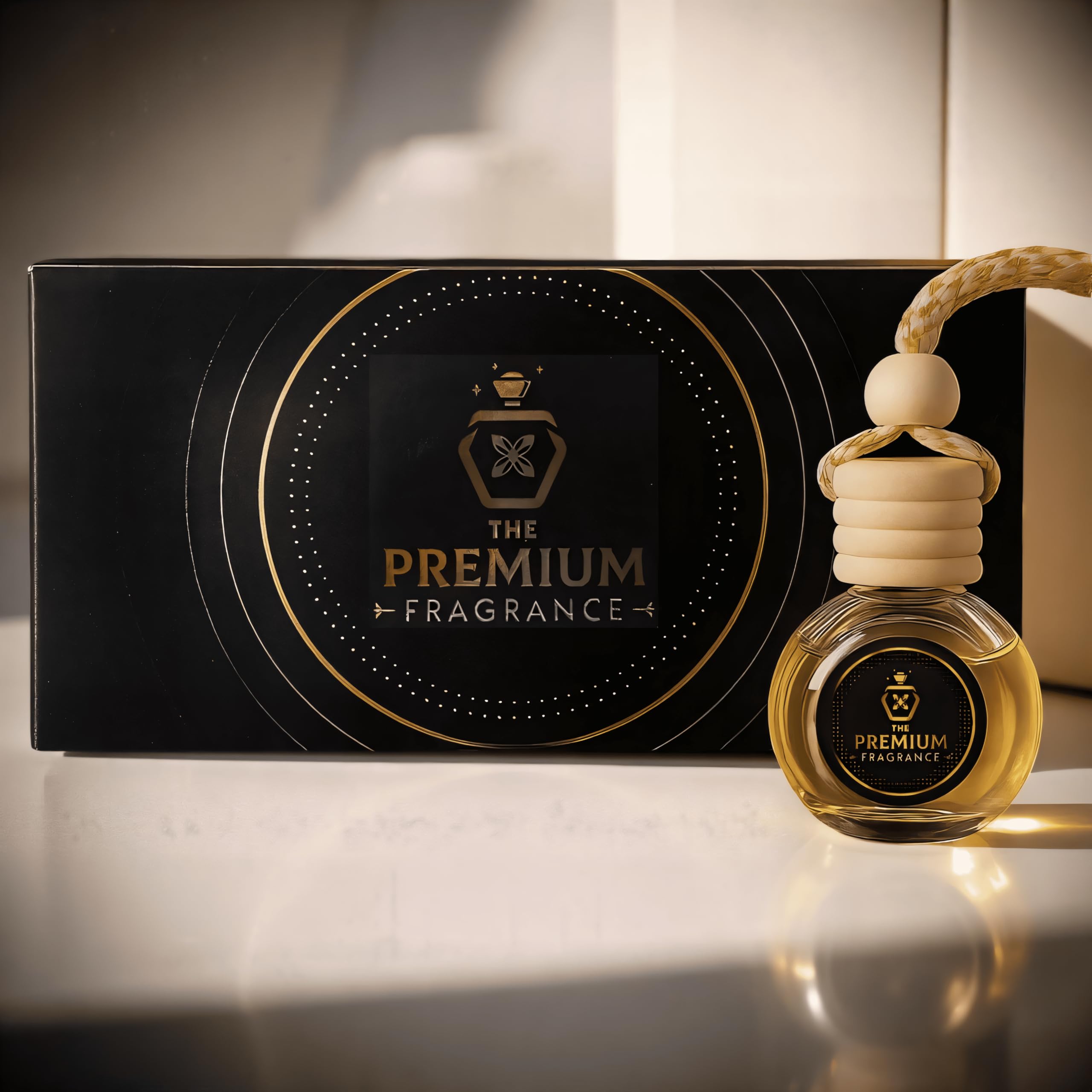 The Premium Fragrance Noir Extreme Inspired Car Air Freshener (8 ml)  Cardamom, Vanilla, Amber, Sandalwood Scent Premium Car Perfume 24/7