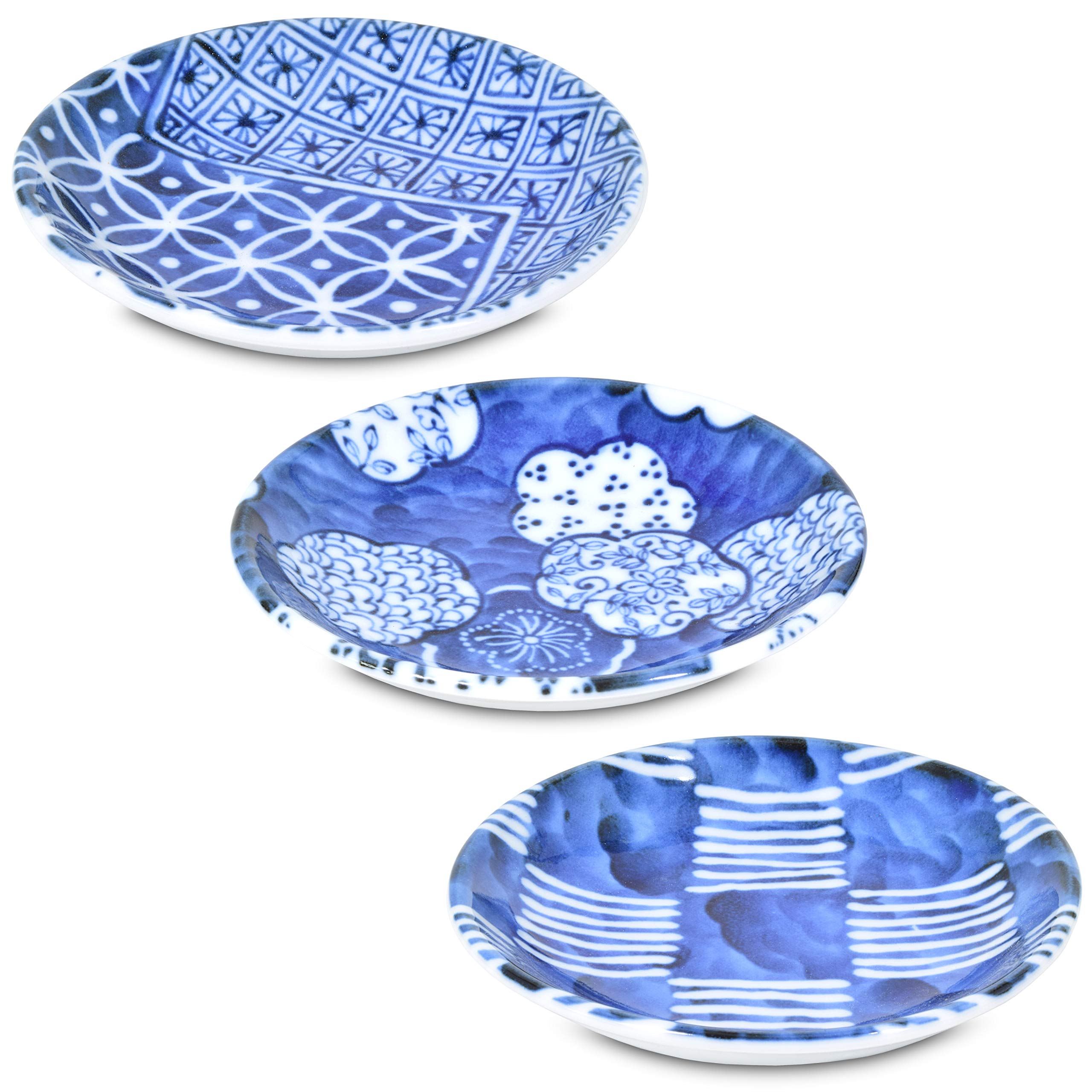 Assiettes japonaises de 9,9 cm pour ne plus mélanger vos sauces et condiments