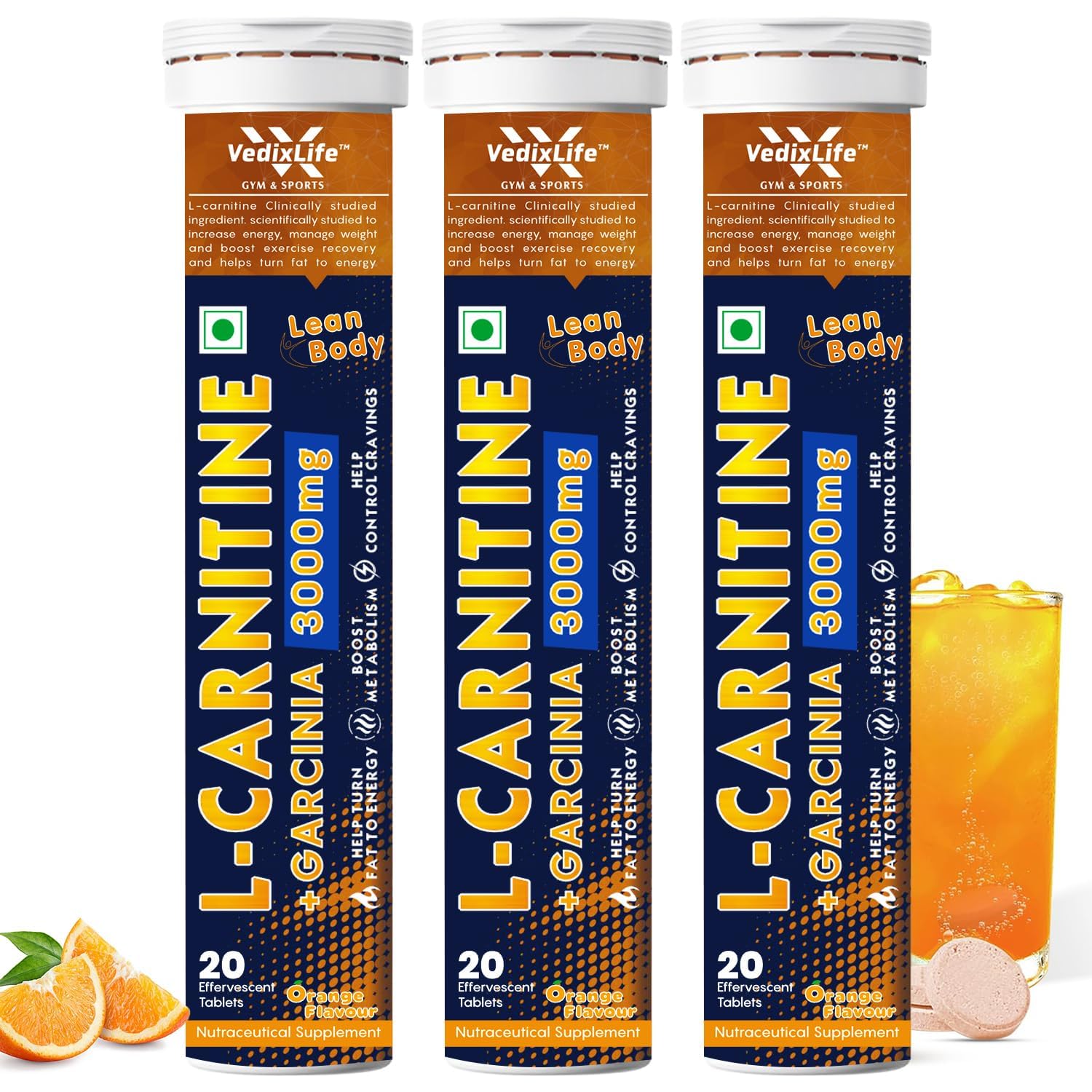 l carnitine 3000 tablet L Carnitine 3000mg Effervescent Tablets | L Carnitine Supplement with  Garcinia Cambogia | Fat Burner for Weight Loss, Energy & Lean Body
