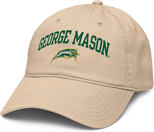 Elite Authentics George Mason Patriots - Gorra de béisbol ajustable con logotipo icónico oficial