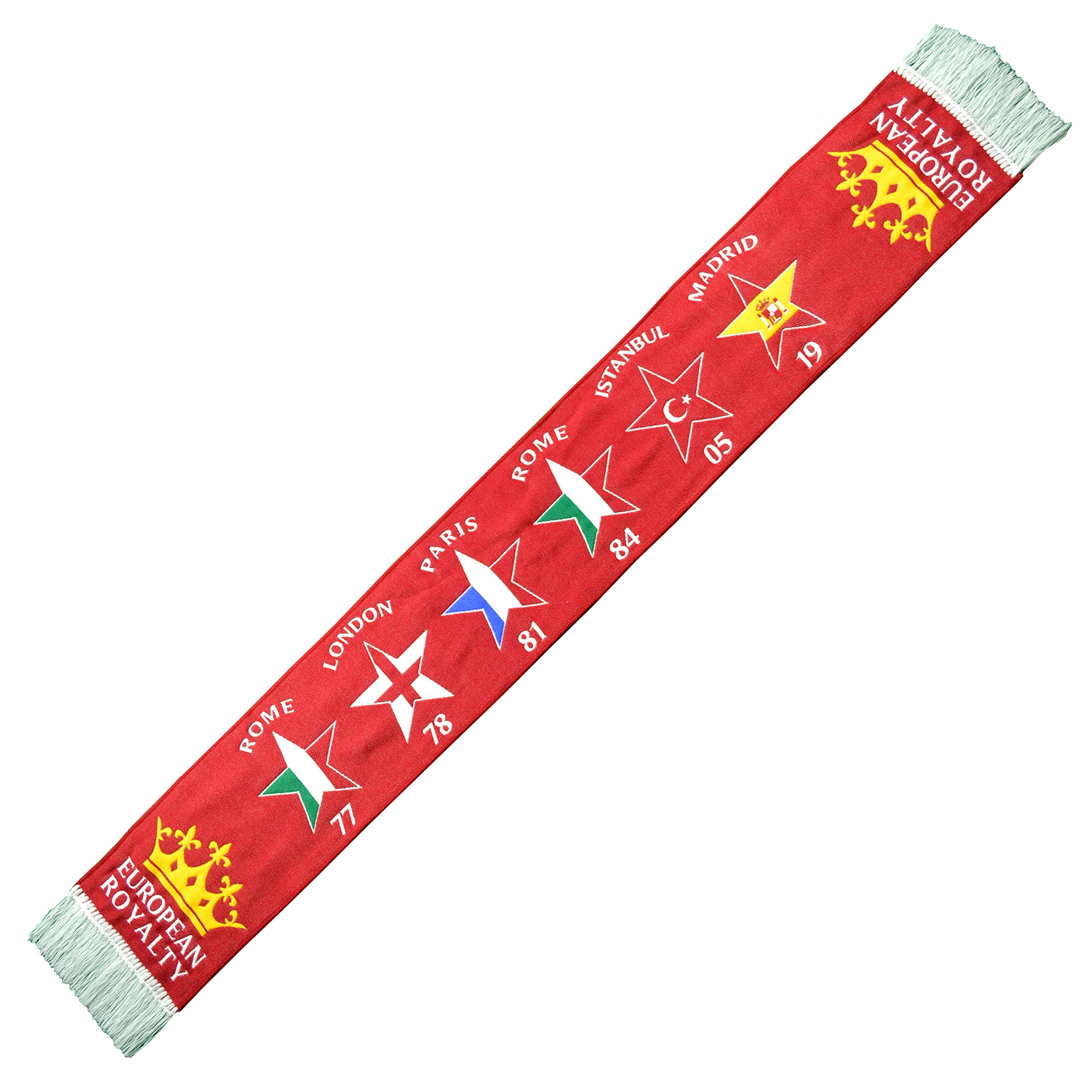 Partisan Unisex Red European Royalty Liverpool Scarf Hd