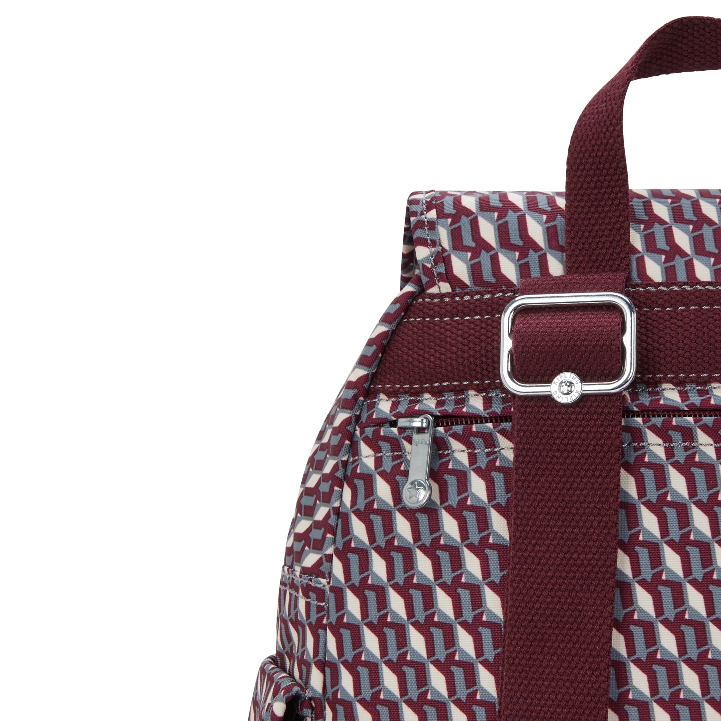 Kipling CITY PACK S Mały Plecak, Inviting Grey Szary