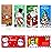 Iconikal 30-Pack Christmas Gift Card Money Holders with Envelopes 3.25x6.25-Inch 6 Festive Designs Holiday Cash Check Holder Party Favors