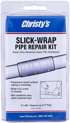 Christy's Slick-Wrap Pipe and Hose Repair Kit, 2" x 60"