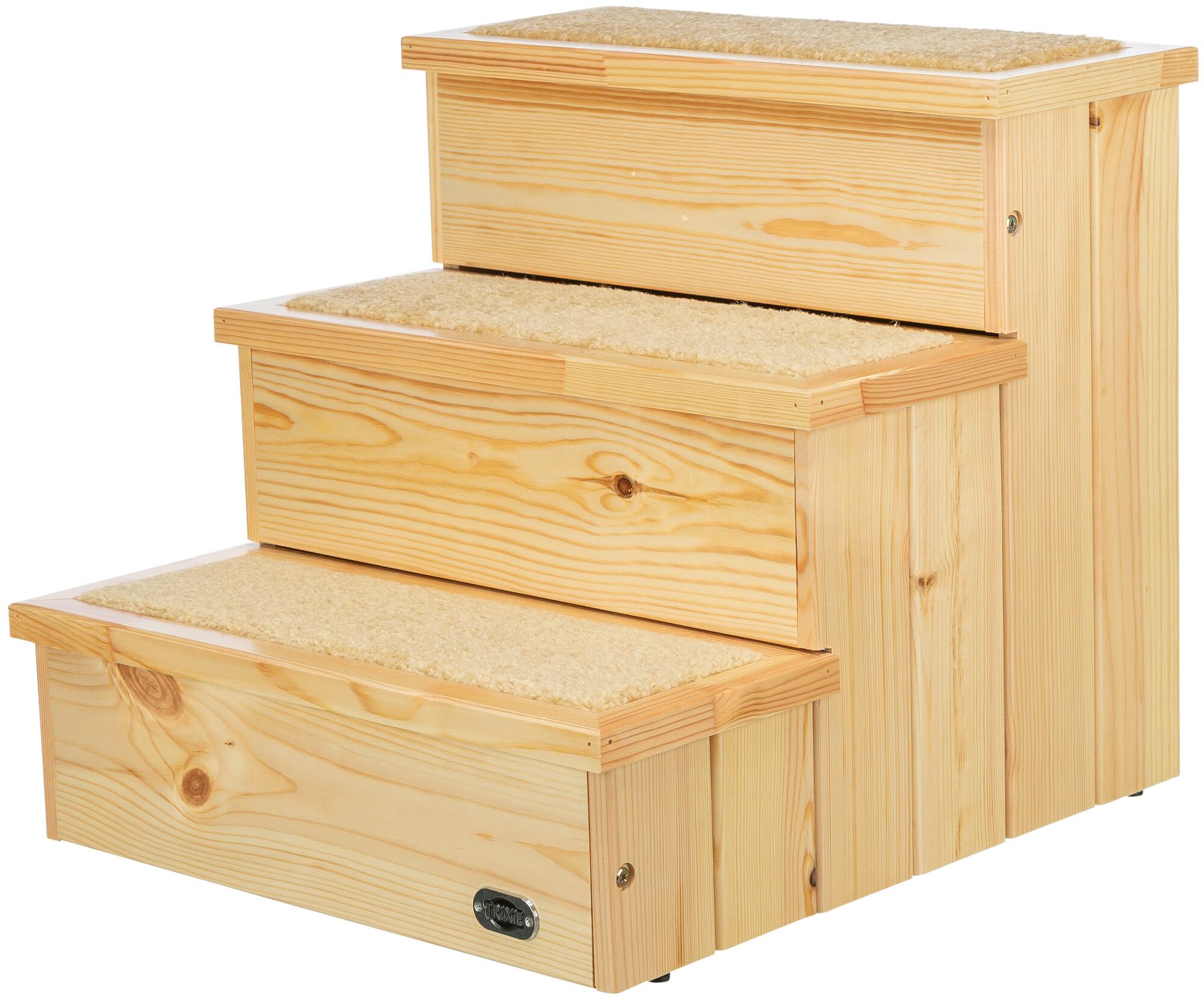 Trixie 3943 PetStair, schody, 40 × 38 × 45 cm, naturalne, 1 sztuka (1 opakowanie)