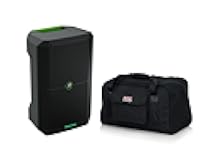 Mackie Thump Go 8″ Battery-Powered Loudspeaker, Gator GPA-Tote8, Mr. DJ XLR Cable Bundle