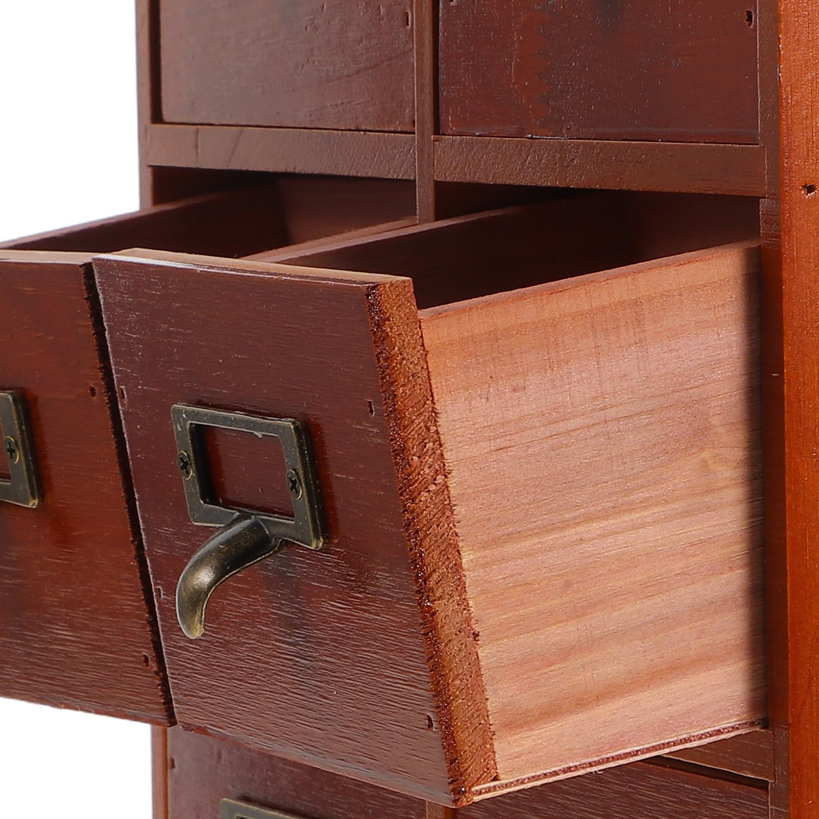Toyvian Caja Organizadora de Escritorio de Madera, 3 Niveles Apilable