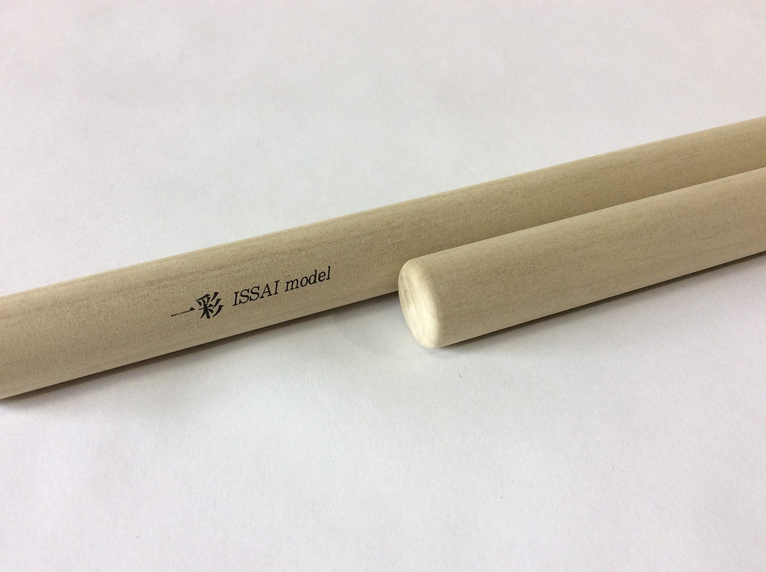 Amazon | 鼓響 太鼓バチ 一彩モデル 材質：ホオ 20㎜(太さ)×385