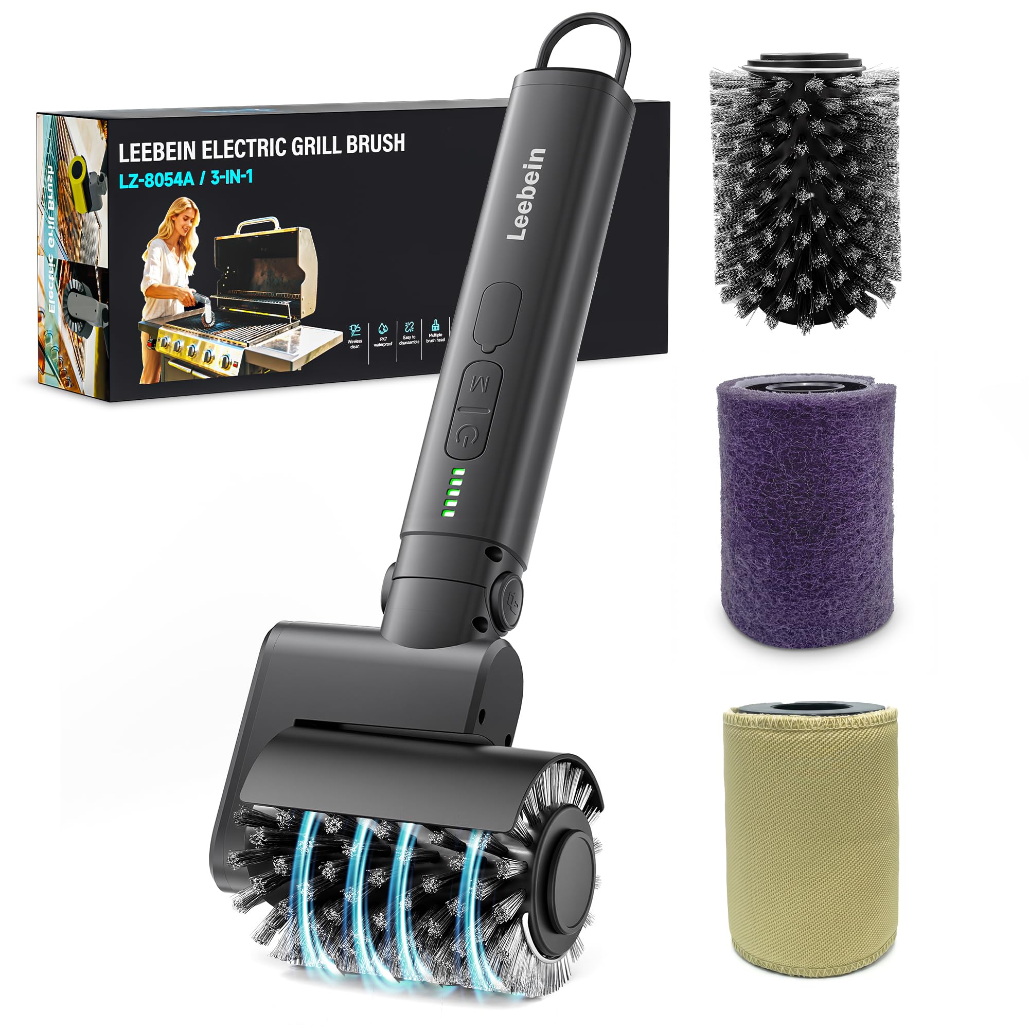 Leebein Electric Grill Brush