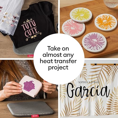 Miniatura 5 de Cricut EasyPress 2 (9x9)  Kit de inicio termoadhesivo