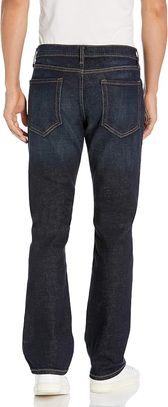 Amazon Essentials Men's Jeans, Slim Fit Stretch, Bootcut - Discontinued Colours