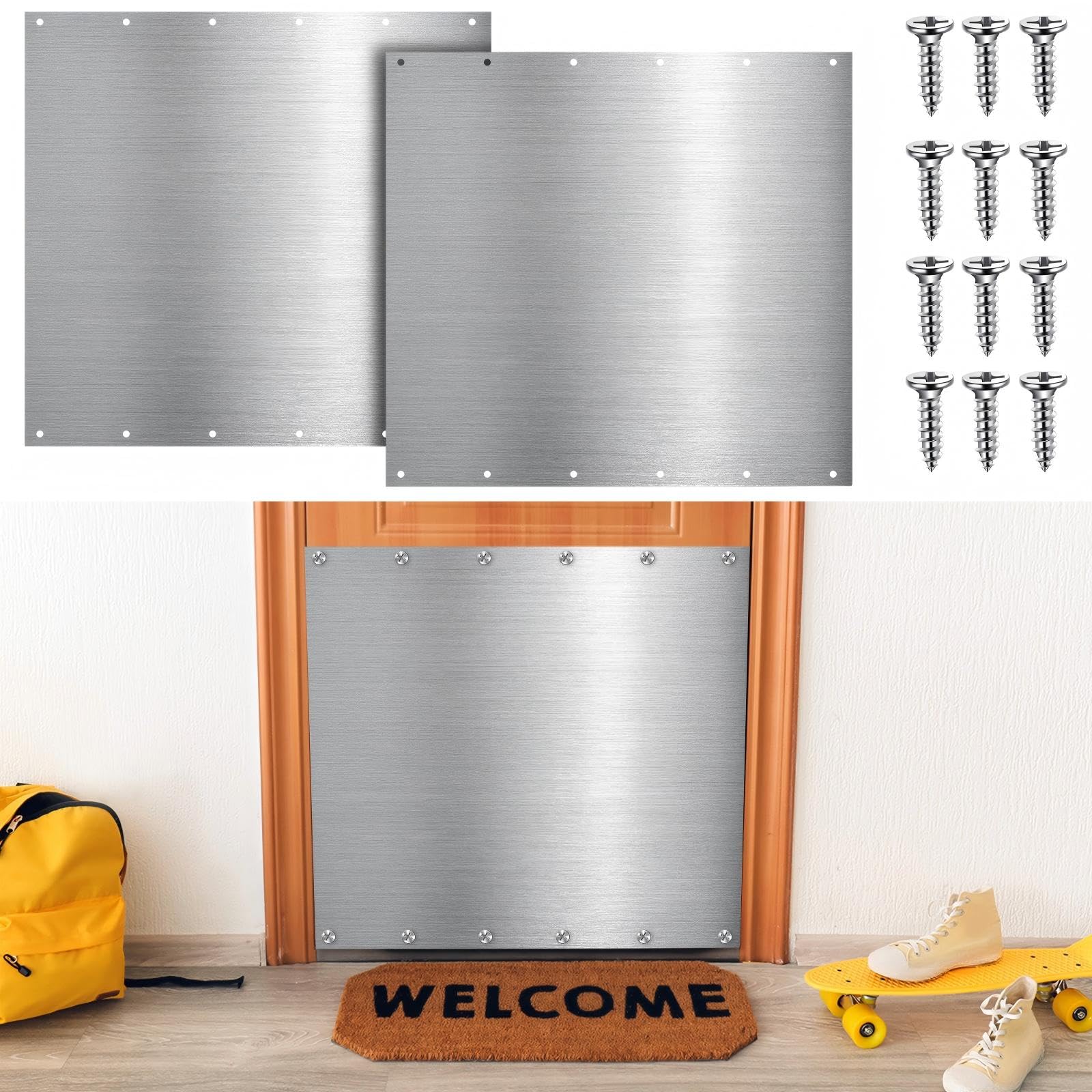 Photo 1 of Therwen 36x36 Inch Aluminum Door Kick Plate