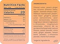 Vista 2 de Recess Mood Magnesium & Adaptogen Drink, Relaxation Beverage, 12 Ounce (Peach Ginger, 12 Pack)