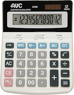 Calcolatrice AVC 12 Cifre da Tavolo Big Display