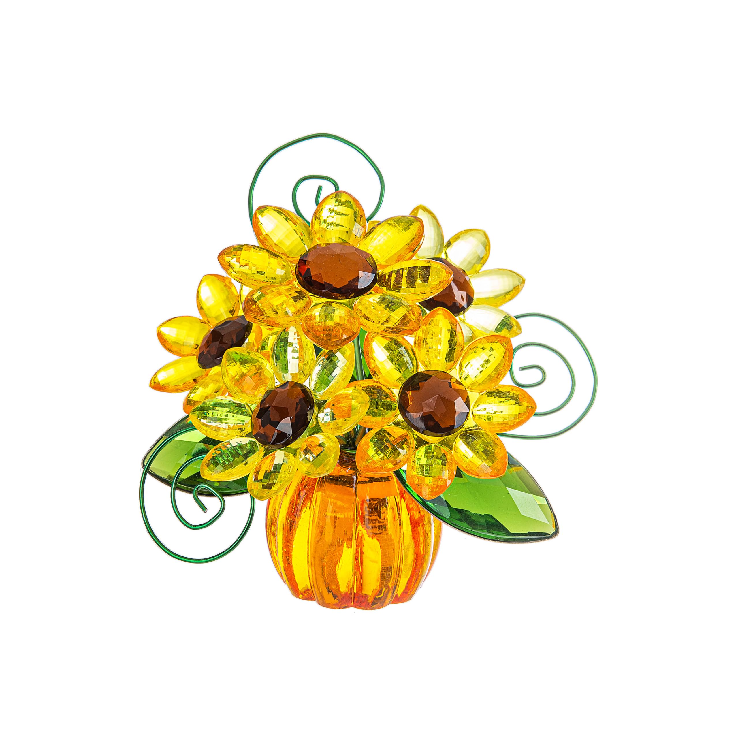 Amazon.com: Ganz ACRYF-89 Posy Pot[TM] Sunflower Pumpkin