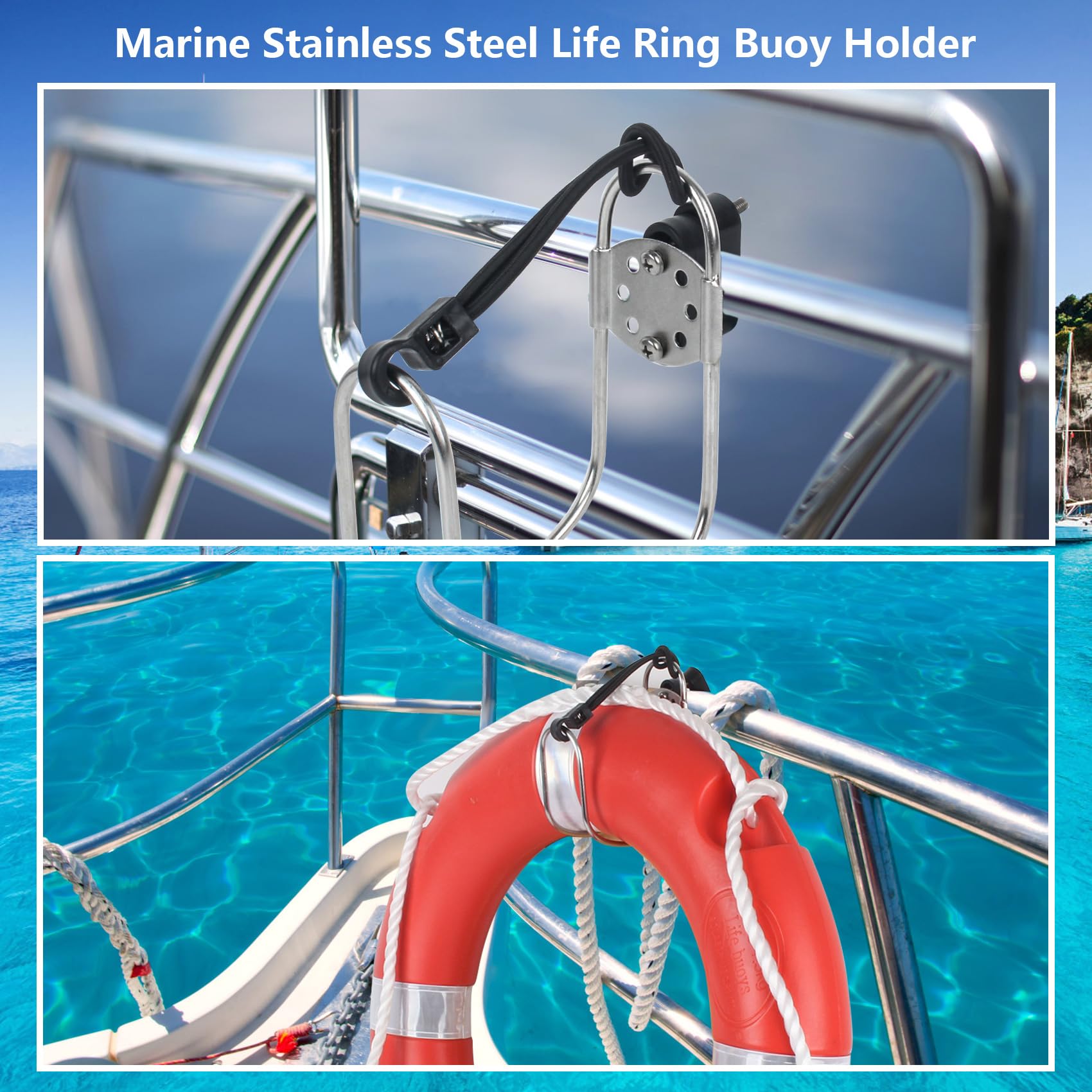 Rettungsring, 71,1 cm, Boot, Sicherheits-Wurfringe mit Wasser, schwimmendes Rettungsseil, Schwimmbad, Rettungsring mit Seil und reflektierendem Band, orangefarbener Rettungsring für Boote, inklusive